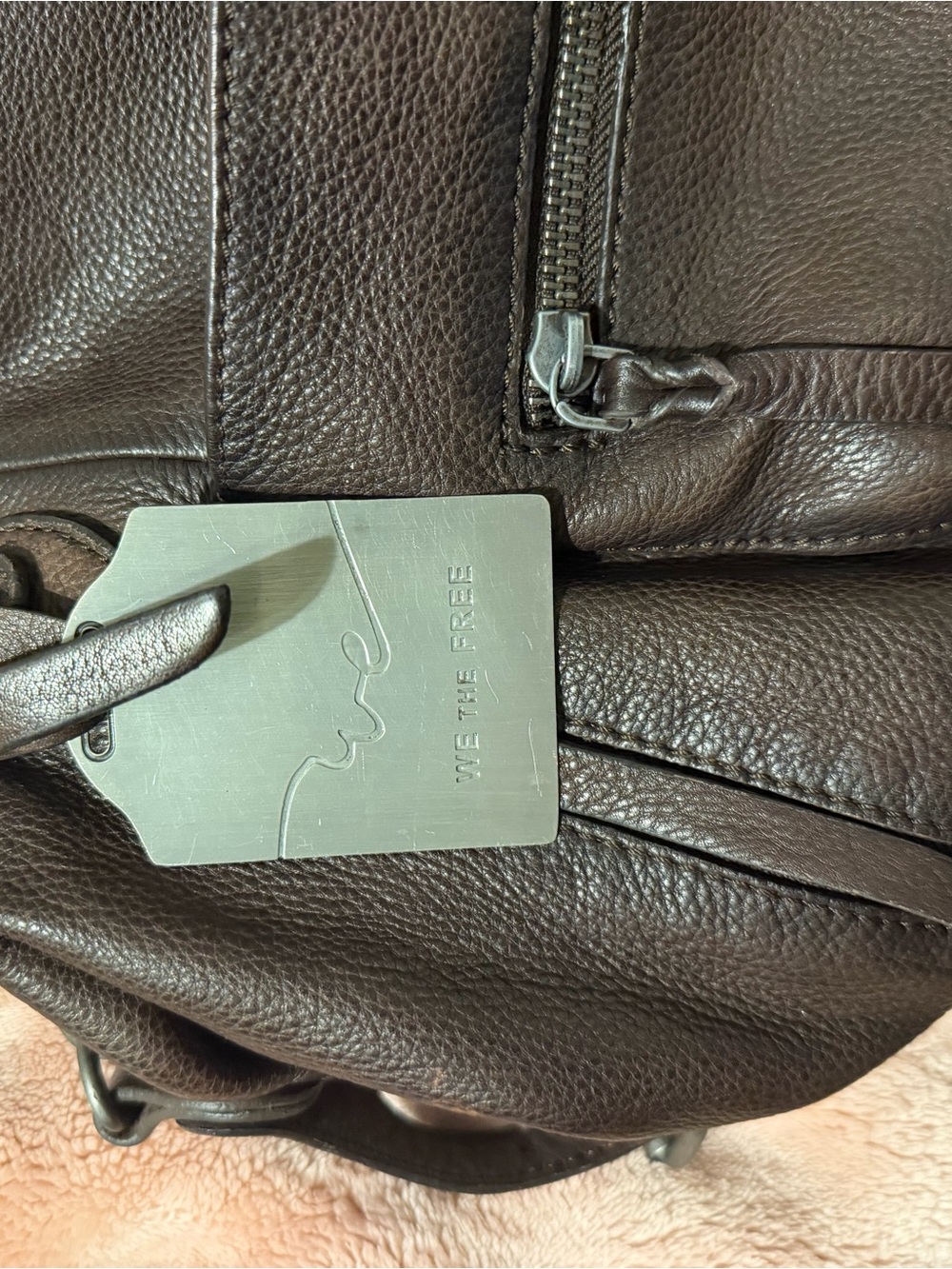 We The Free Bitter Bark Leather Satchel - Picture 2 of 7